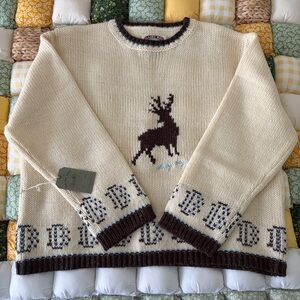 Brand new Dairy Boy Deer Sweater